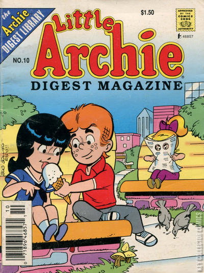 Little Archie Digest Magazine #10 Published September 1