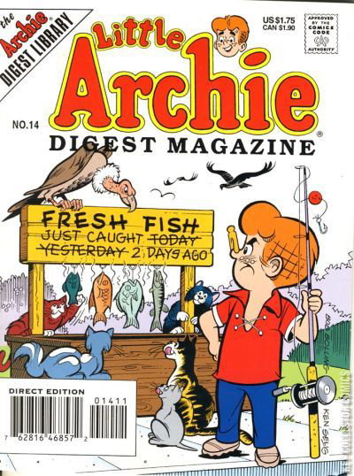 Little Archie Digest Magazine #14 Published August 1995