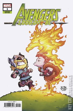 Variant Cover for Avengers: 1,000,000 B.C. #1