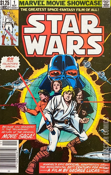 Variant Cover for Marvel Movie Showcase featuring Star Wars #1