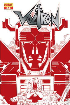 Variant Cover for Voltron #6