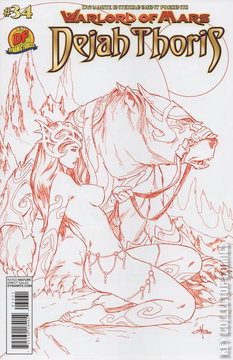 Variant Cover for Warlord of Mars: Dejah Thoris #34