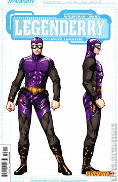 Variant Cover for Legenderry: A Steampunk Adventure #4