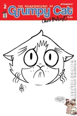 Variant Cover for The Misadventures of Grumpy Cat #2