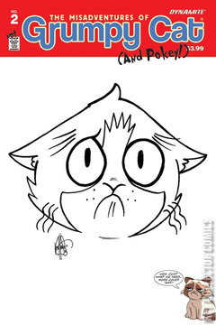 Variant Cover for The Misadventures of Grumpy Cat #2