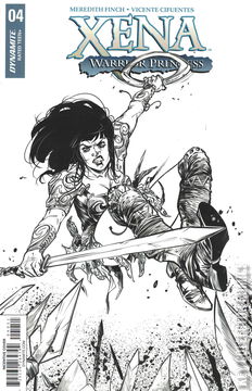 Variant Cover for Xena: Warrior Princess #4