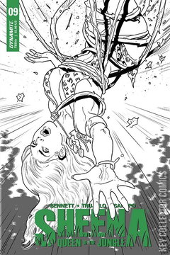 Variant Cover for Sheena, Queen of the Jungle #9