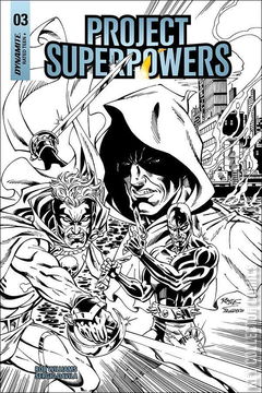 Variant Cover for Project Superpowers #3