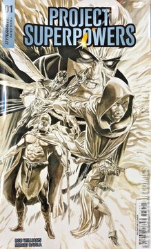 Variant Cover for Project Superpowers #1