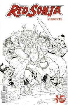 Variant Cover for Red Sonja #6
