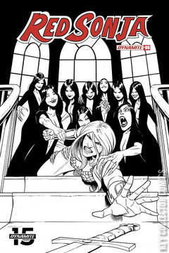 Variant Cover for Red Sonja #6