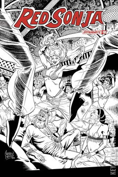 Variant Cover for Red Sonja #10