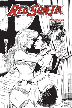 Variant Cover for Red Sonja #17