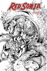 Variant Cover for Red Sonja #22