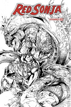 Variant Cover for Red Sonja #22