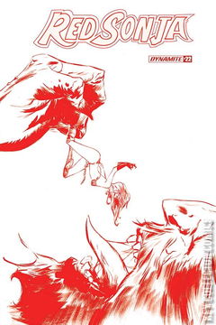 Variant Cover for Red Sonja #22