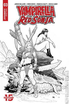 Variant Cover for Vampirella / Red Sonja #3