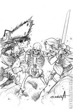 Variant Cover for Death to Army of Darkness #4