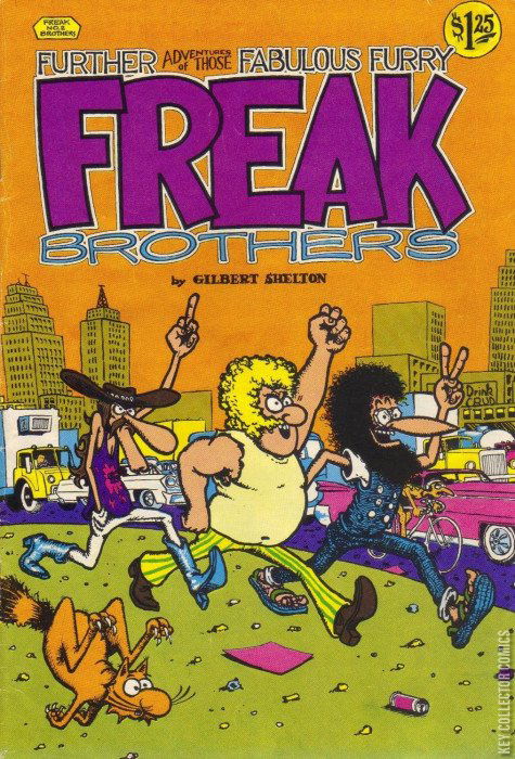 The Fabulous Furry Freak Brothers by Rip Off Press | Key