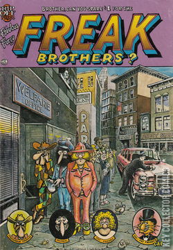 Variant Cover for The Fabulous Furry Freak Brothers #4