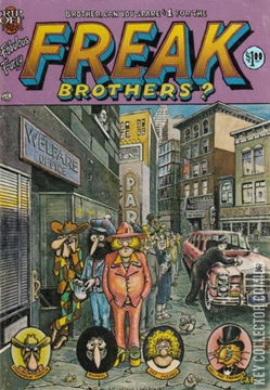 Variant Cover for The Fabulous Furry Freak Brothers #4