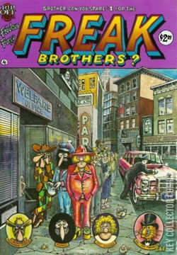 Variant Cover for The Fabulous Furry Freak Brothers #4