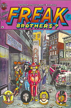 Variant Cover for The Fabulous Furry Freak Brothers #4