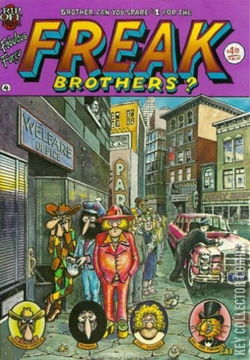 Variant Cover for The Fabulous Furry Freak Brothers #4