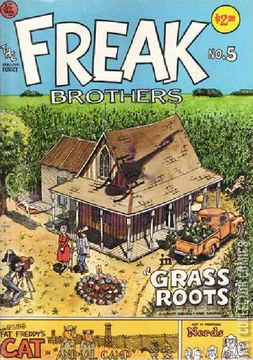Variant Cover for The Fabulous Furry Freak Brothers #5