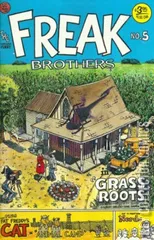Variant Cover for The Fabulous Furry Freak Brothers #5