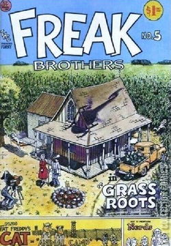 Variant Cover for The Fabulous Furry Freak Brothers #5