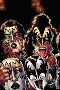 Variant Cover for KISS / Zombies #4