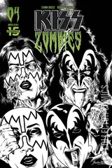 Variant Cover for KISS / Zombies #4