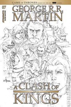 Variant Cover for A Game of Thrones: Clash of Kings #7