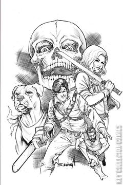Variant Cover for Death to Army of Darkness #5