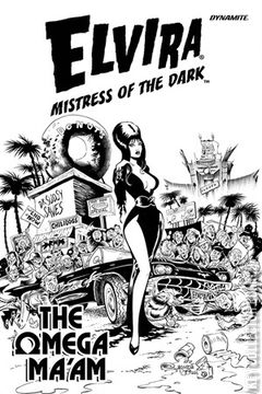 Variant Cover for Elvira Mistress of the Dark: The Omega Ma'am #0