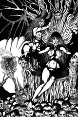 Variant Cover for Vampirella vs. Purgatori #3