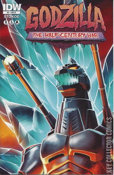 Variant Cover for Godzilla: The Half Century War #4