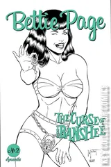 Variant Cover for Bettie Page: The Curse of the Banshee #2