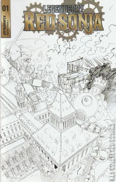 Variant Cover for Legenderry: Red Sonja #1