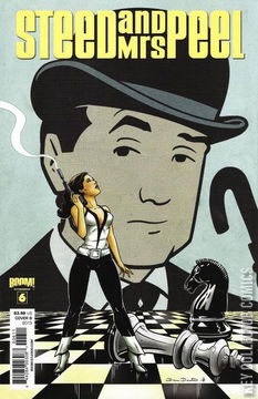 Variant Cover for Steed and Mrs. Peel #6