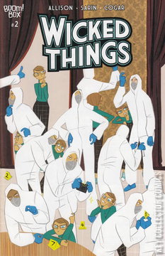 Variant Cover for Wicked Things #2