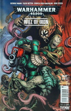 Variant Cover for Warhammer 40,000: Will of Iron #2