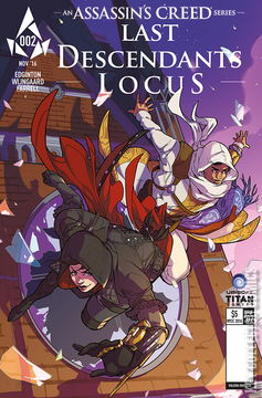 Variant Cover for Assassin's Creed: Last Descendants - Locus #2