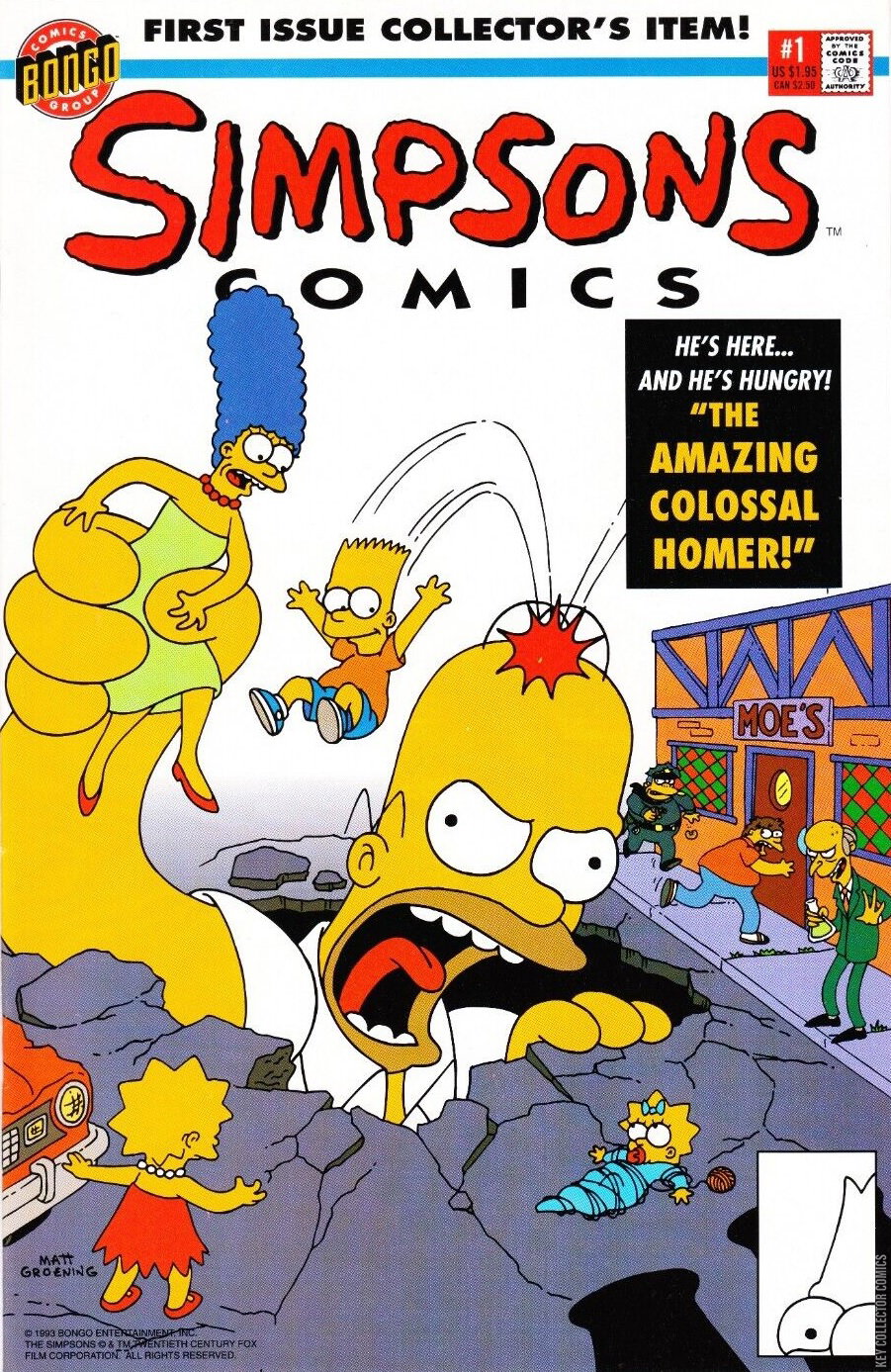 Simpsons Comics #1 (1993) | Key Collector Comics
