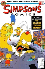 Variant Cover for Simpsons Comics #1