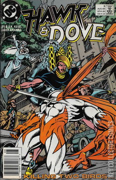 Variant Cover for Hawk and Dove #3