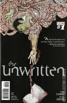 Variant Cover for The Unwritten #1