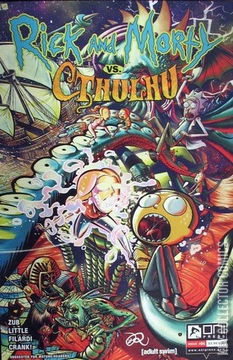 Variant Cover for Rick and Morty vs. Cthulhu #4