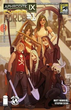 Variant Cover for Aphrodite IX / Cyber Force #1